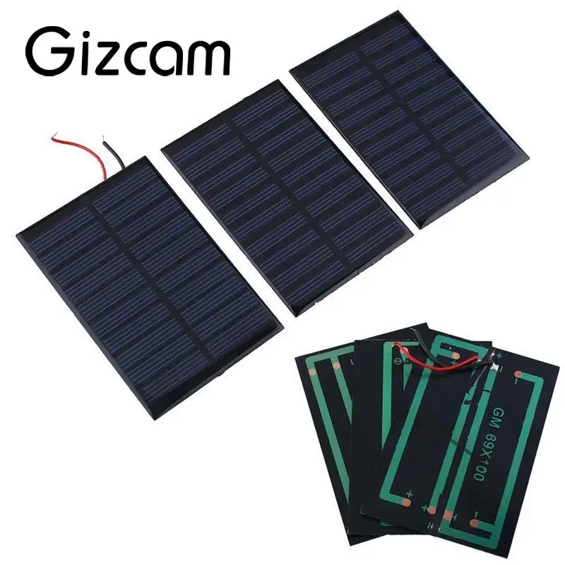 New 5V 0.8W 160mA Mini Solar Panel Battery power charger